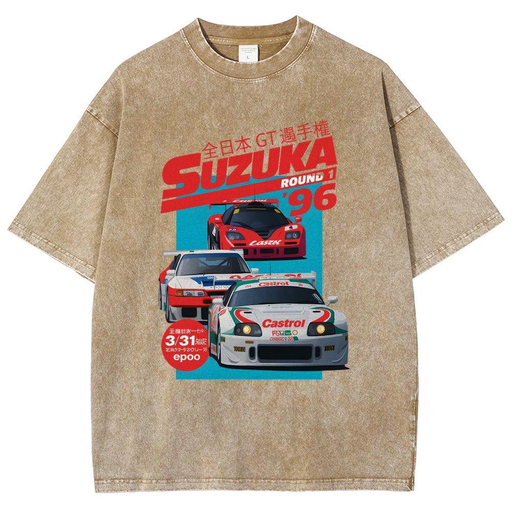 JGTC Suzuka 1996 Washed T-Shirt