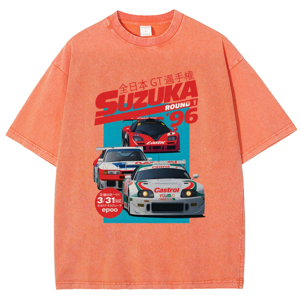 JGTC Suzuka 1996 Washed T-Shirt