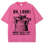 Oh Look No One Cares Washed T-Shirt