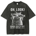 Oh Look No One Cares Washed T-Shirt