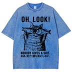 Oh Look No One Cares Washed T-Shirt