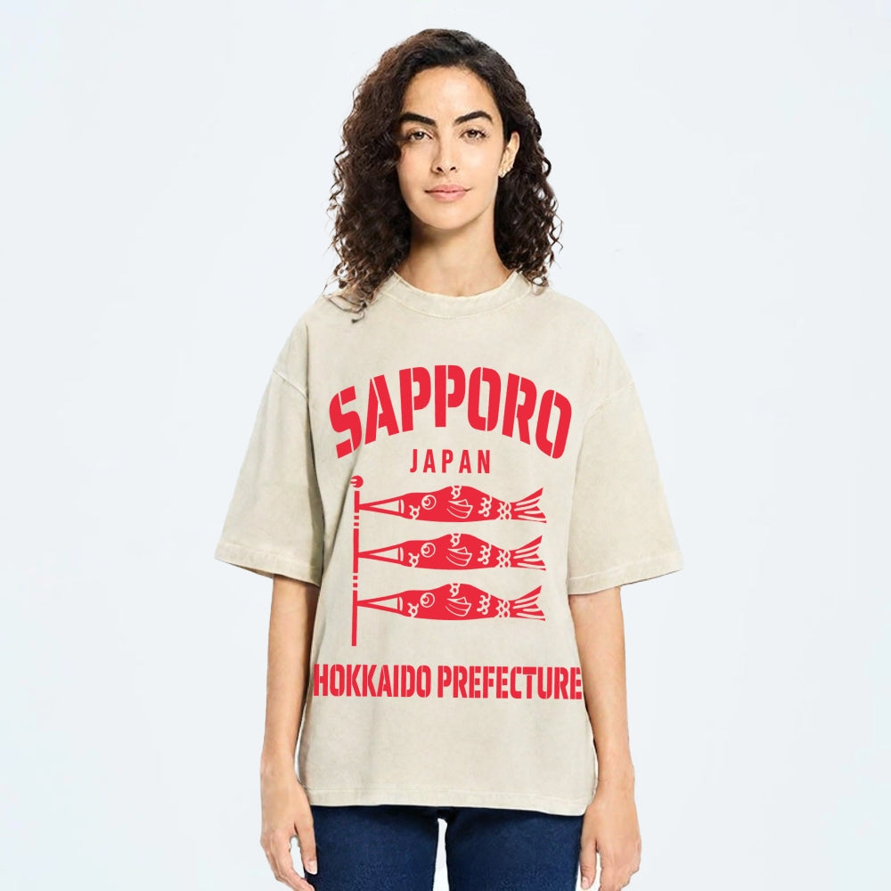 Sapporo Washed T-Shirt