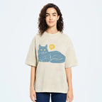 No Cat Washed T-Shirt