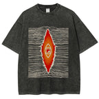 Unisex Big Brother is watching you Printed Washed Tee
