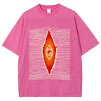 Unisex Big Brother is watching you Printed Washed Tee