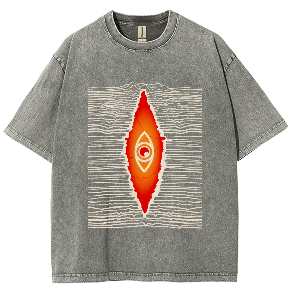 Unisex Big Brother is watching you Printed Washed Tee
