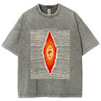 Unisex Big Brother is watching you Printed Washed Tee