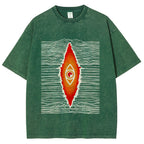 Unisex Big Brother is watching you Printed Washed Tee