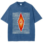 Unisex Big Brother is watching you Printed Washed Tee