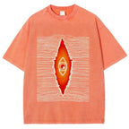 Unisex Big Brother is watching you Printed Washed Tee