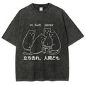 Cat That Curses Humans Washed T-Shirt