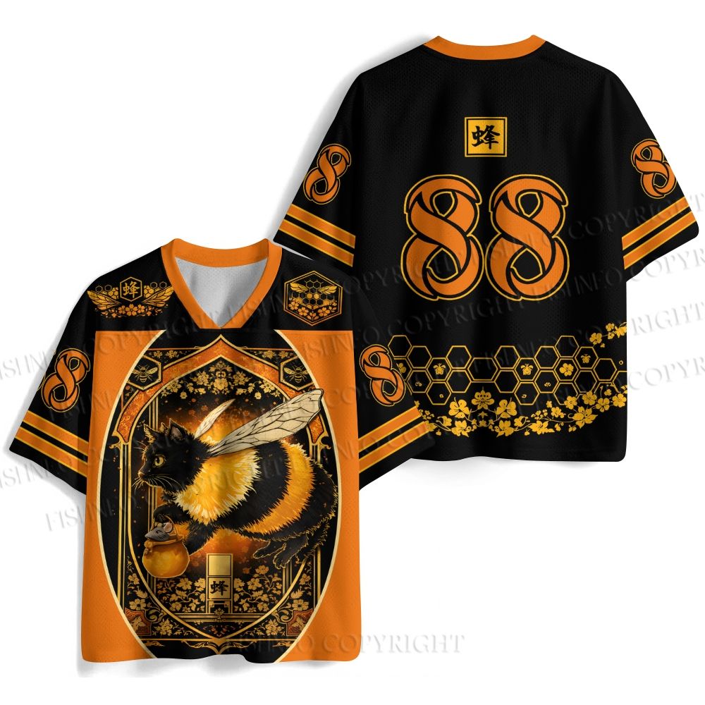Funny Catbee Jersey Shirts