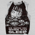 Unisex Tomie Junji Ito Printed Tank Top