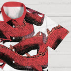 Giant Red Dragon Hawaiian Shirt