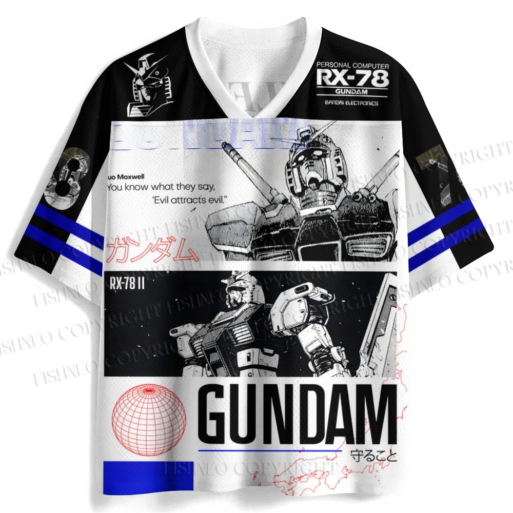 Gundam RX-78-2 Jersey Shirts