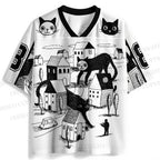 Giant Cat Village Jersey Shirts