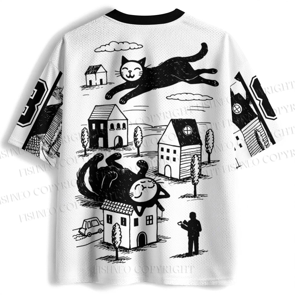 Giant Cat Village Jersey Shirts