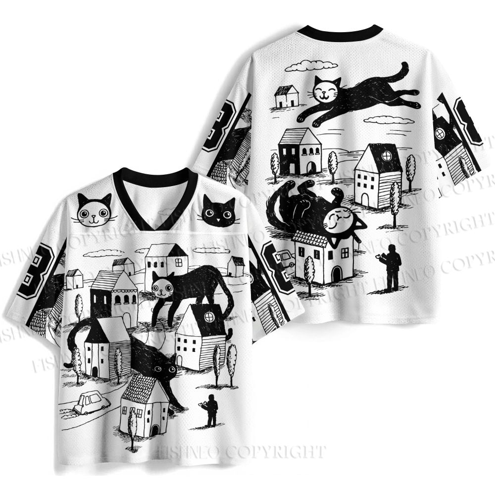 Giant Cat Village Jersey Shirts