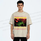 Unisex The Horrors Are Never Ending Printed Washed Tee