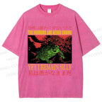 Unisex The Horrors Are Never Ending Printed Washed Tee