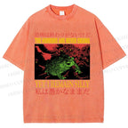 Unisex The Horrors Are Never Ending Printed Washed Tee