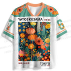 Yayoi Kusama Flower Jersey Shirts