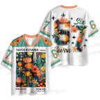 Yayoi Kusama Flower Jersey Shirts