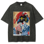 Mazinger Z Vintage Wash Japanese Design T-Shirt
