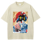 Mazinger Z Vintage Wash Japanese Design T-Shirt