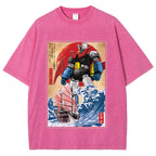 Mazinger Z Vintage Wash Japanese Design T-Shirt