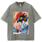 Mazinger Z Vintage Wash Japanese Design T-Shirt