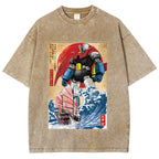 Mazinger Z Vintage Wash Japanese Design T-Shirt