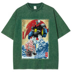 Mazinger Z Vintage Wash Japanese Design T-Shirt