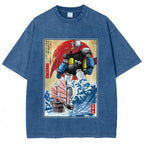 Mazinger Z Vintage Wash Japanese Design T-Shirt