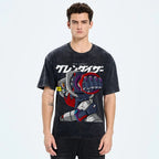 Grendizer Vintage Wash Japanese Design T-Shirt