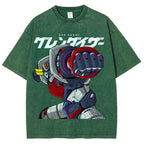 Grendizer Vintage Wash Japanese Design T-Shirt