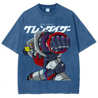 Grendizer Vintage Wash Japanese Design T-Shirt