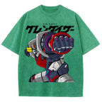 Grendizer Vintage Wash Japanese Design T-Shirt