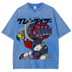 Grendizer Vintage Wash Japanese Design T-Shirt