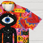 Big-eyed Man Hawaiian Shirt