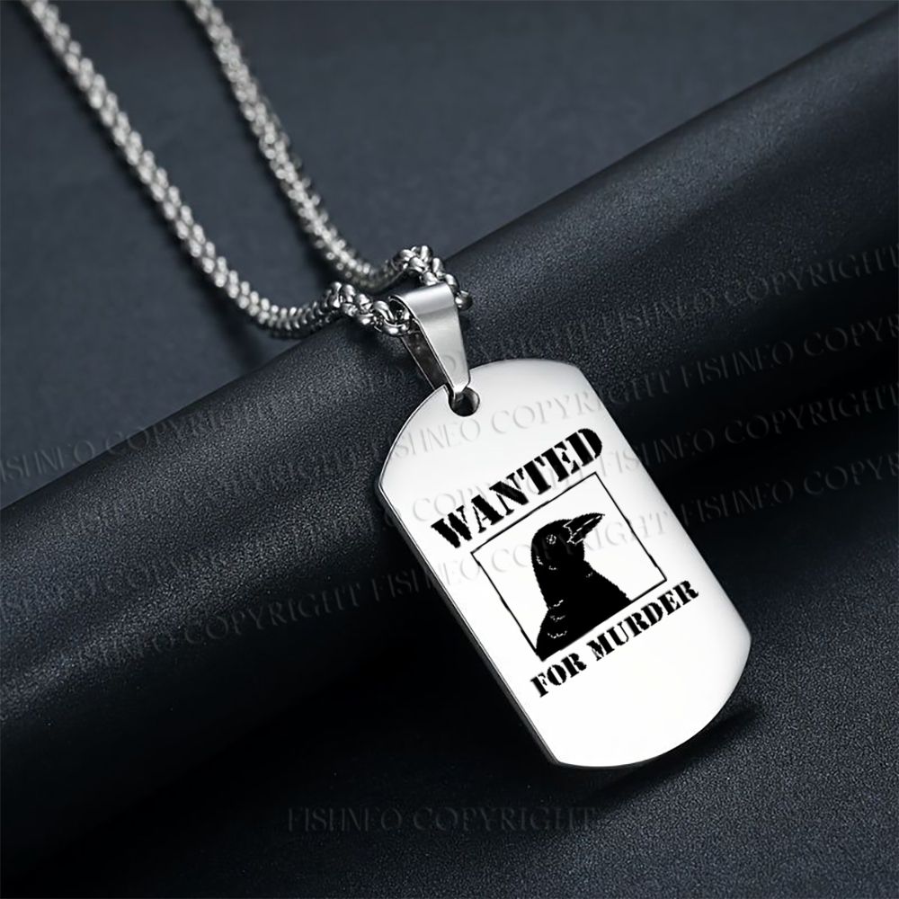 Wanted for murder Necklace
