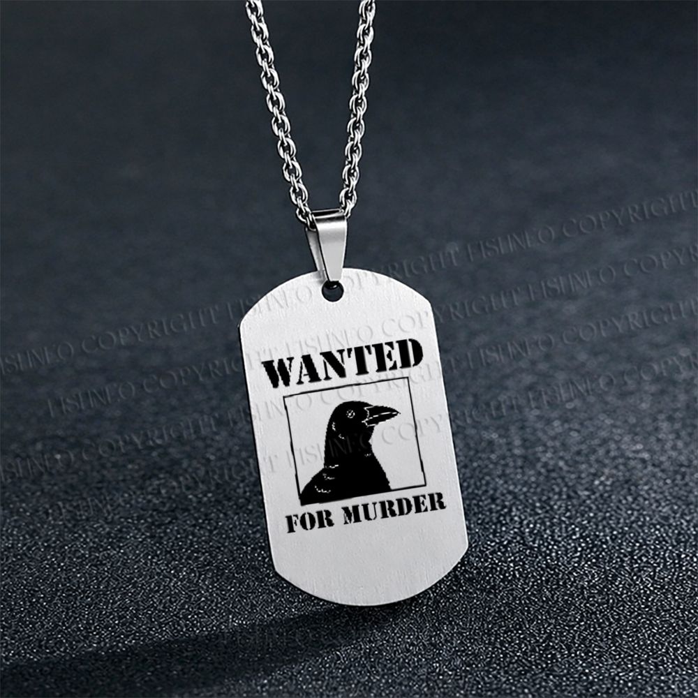 Wanted for murder Necklace