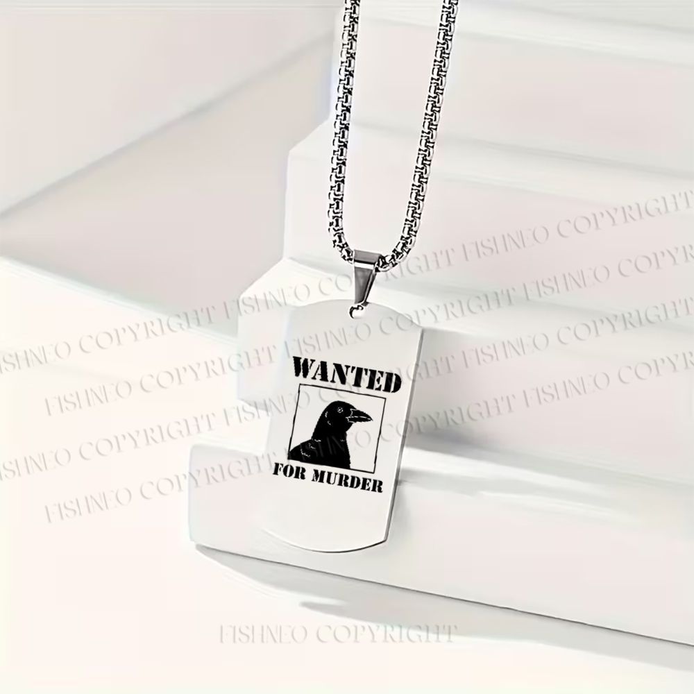 Wanted for murder Necklace
