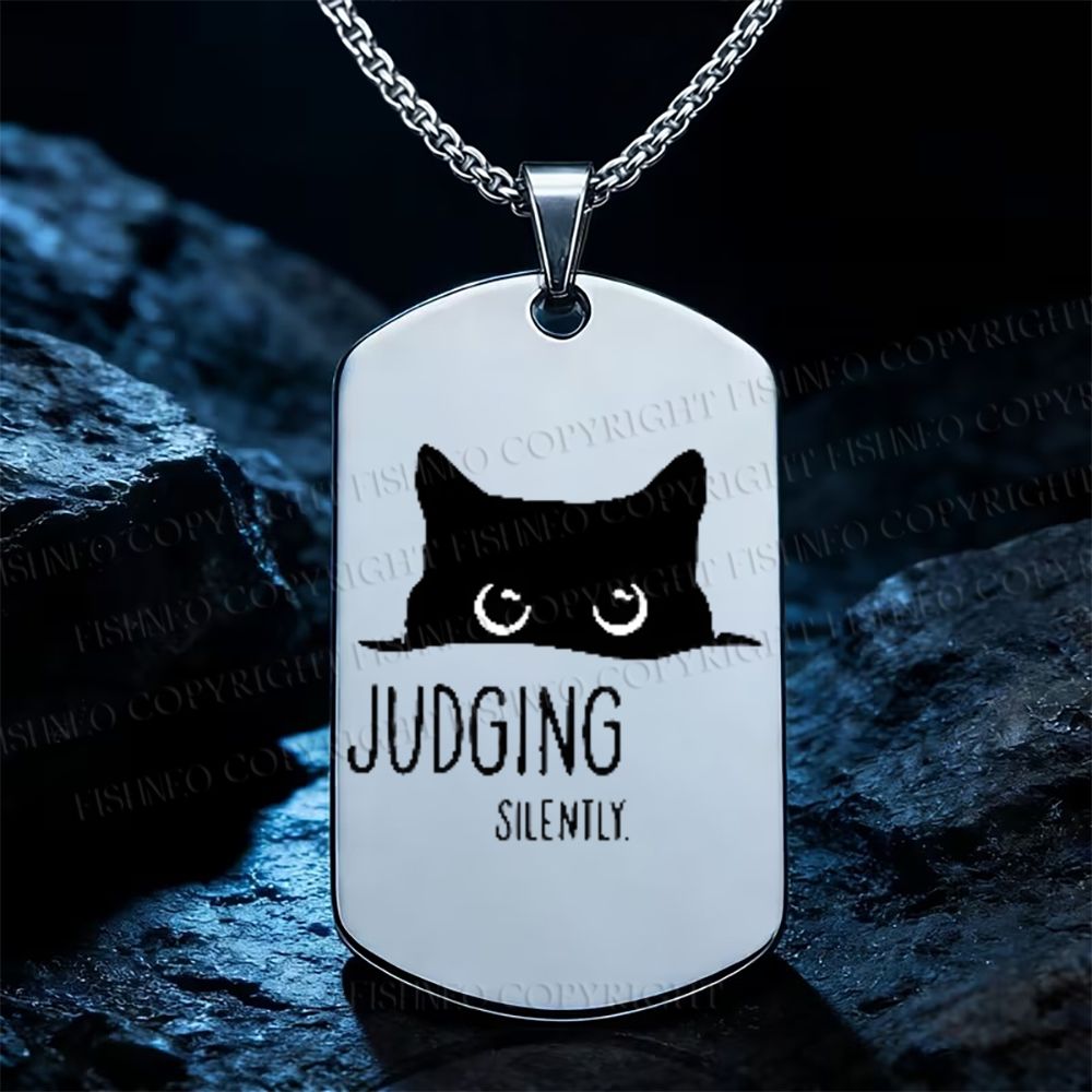 Judging silently Necklace