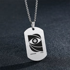 Bauhaus eye Necklace