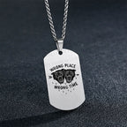 Wrong place wrong time Necklace
