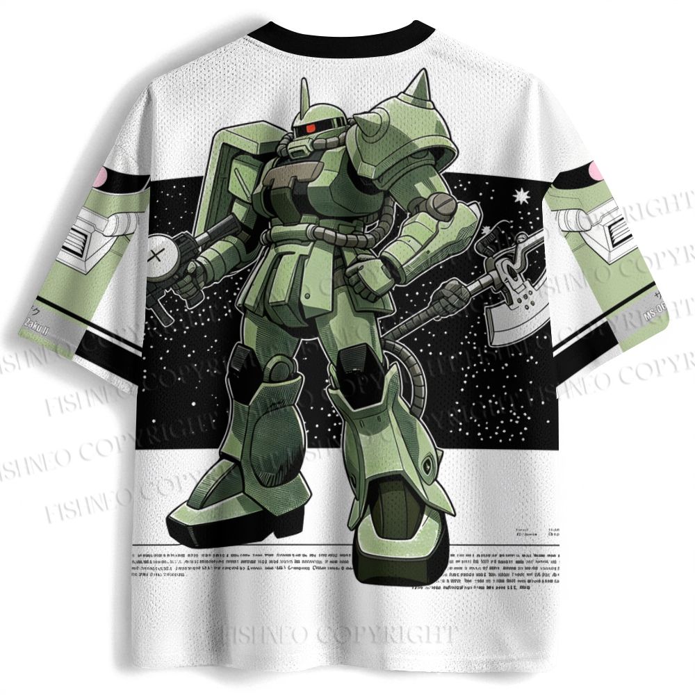 Gundam MS-06F Zaku II Jersey Shirts