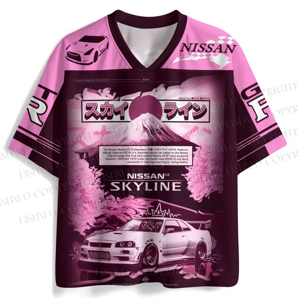 Nissan Skyline GT-R R34 Jersey Shirts