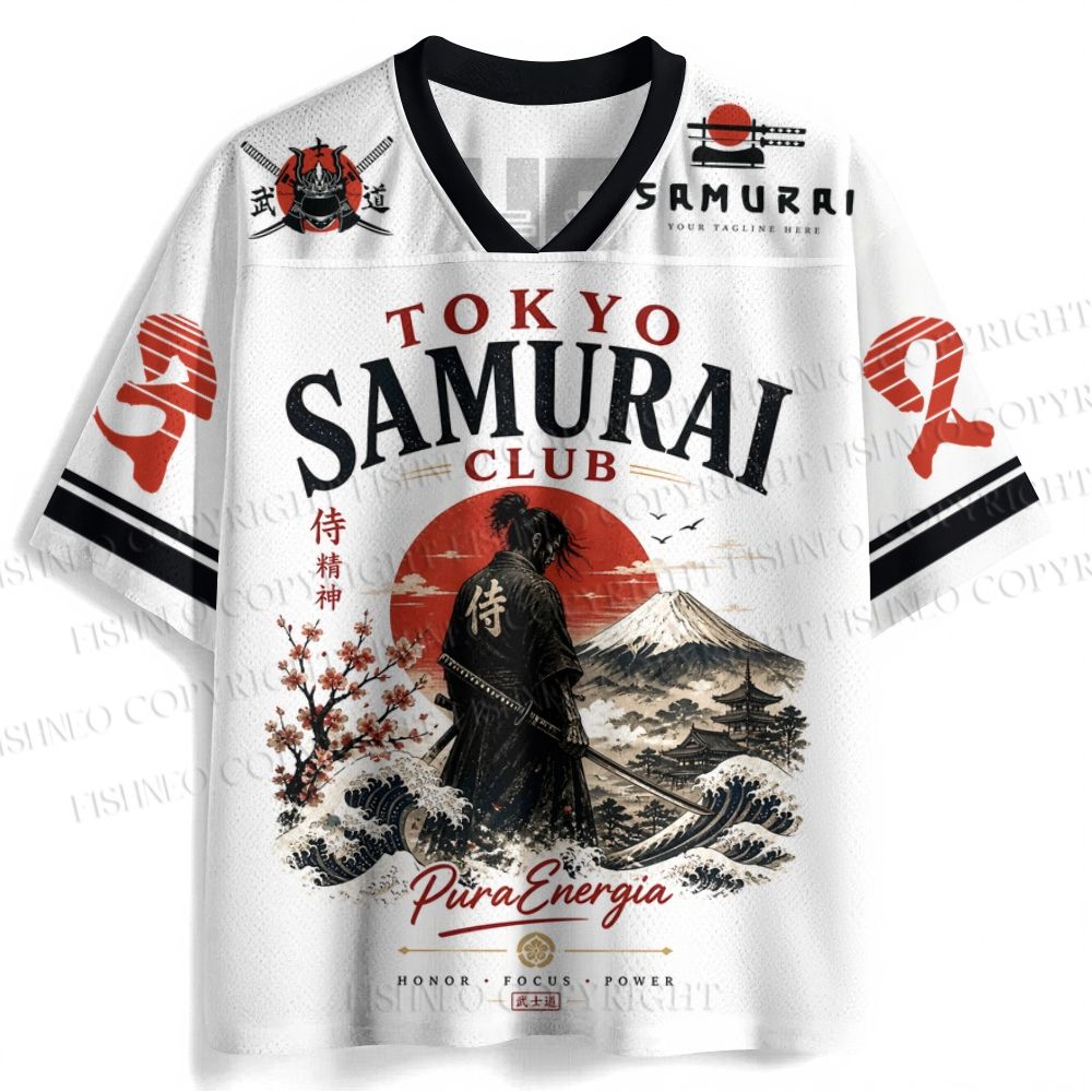 Tokyo Samurai Club Jersey Shirts