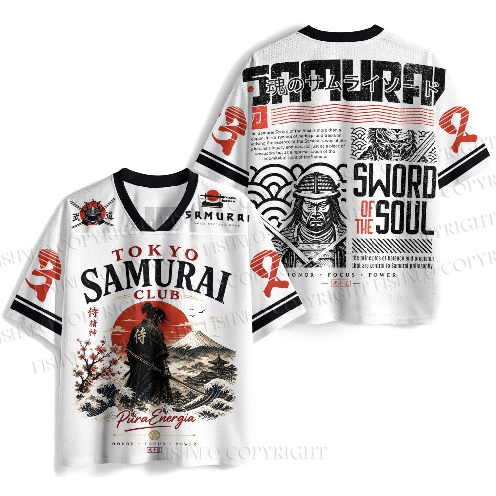 Tokyo Samurai Club Jersey Shirts